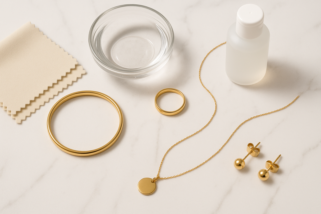 How to Clean Gold-Plated Jewelry at Home (Without Damaging It)