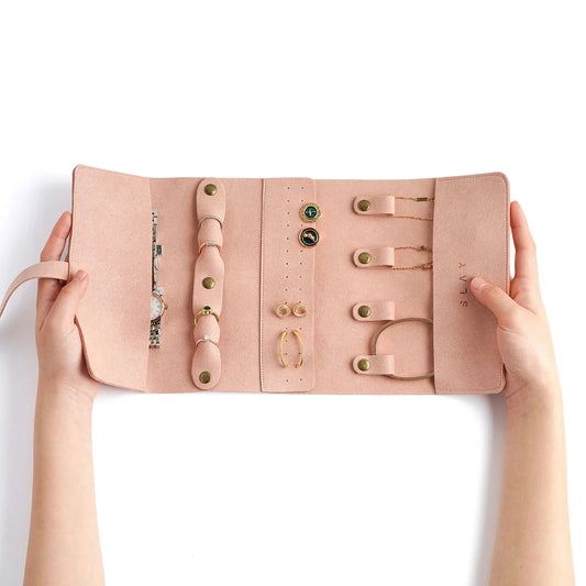 Luxury Travel Jewelry Roll