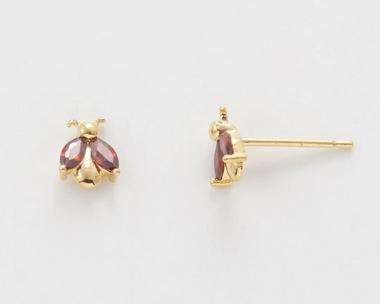 Ladybug Studs
